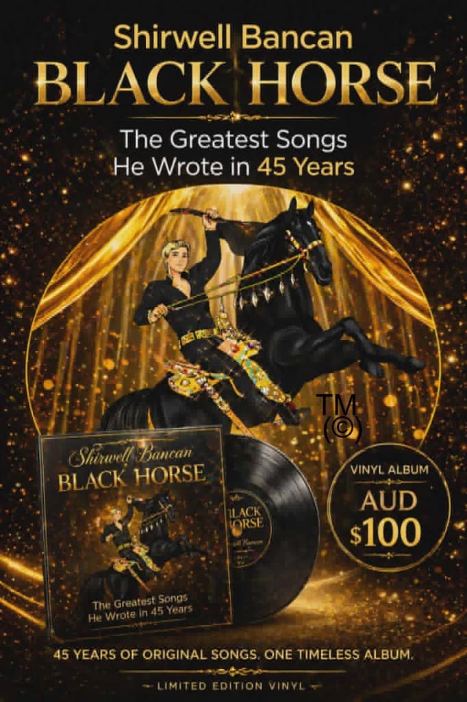 Shirwell Bancan — Black Horse limited edition vinyl album